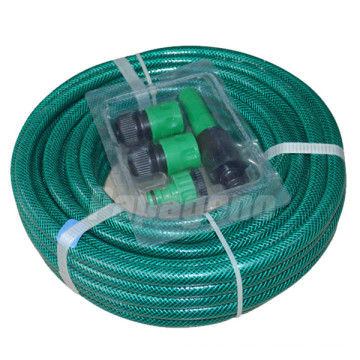 Tubo de manguera trenzado PVC reforzado de 8 mm 10bar